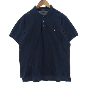 古着 ラルフローレン POLO Ralph Lauren PIMA STRETCH MESH 半袖 ポロシャツ メンズXL /eaa400314 【SS2409_30%】