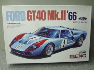 モンモデル　1/12　RS-002　フォード　GT40　MK.Ⅱ　’66　委託品