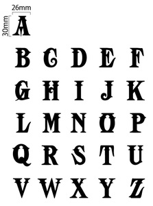 一文字￥80 自由に並べて制作可能 自作カッティングステッカー カスタム文字 2 一文字縦約3cm ネコポス対応商品 ステッカー商品同梱可[S-3]