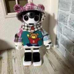 ロボホン RoBoHoN ハンドメイド　お洋服　くまさん柄　2way