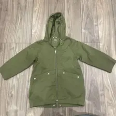 ZARA kids ザラ　キッズ　カーキ　パーカー　サイズ7 120cm