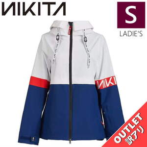 【OUTLET】 NIKITA LINDAN JKT WHITE Sサイズ レディース スノーボード スキー ジャケット JACKET アウトレット