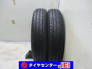 135-80R13 9分山 ダンロップEC2022 2020年製 中古タイヤ【2本】送料無料(M13-5180）