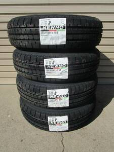 法人様 4本送料込み￥16,200～■ブリヂストンNEWNO■155/65R13■軽自動車パレットミラライフワゴンRモコアルトekスポーツekワゴン