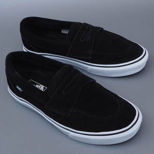 美品!! 限定モデル US 10 / 28cm VANS V196CF 黒スエード ローファー