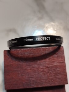 Canon　キャノン 純正 52mm プロテクター PROTECT 保護フィルター