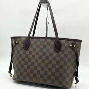 LOUIS VUITTON ルイヴィトン　ダミエ　エベヌ　 ネヴァーフルPM トートバッグ ハンドバッグ　ワンショルダー　肩掛け