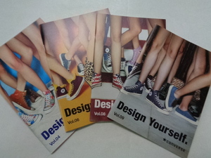 #2 2012～2013年 コンバース CONVERSE Design Yourself VOL.4 6 8 9 未使用品