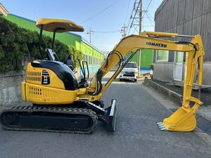 コマツ◆KOMATSU◆PC30MR-1◆1456時間油圧ショベル◆ミニユンボ ◆軽油◆倍速◆配管◆2WAY◆愛知発