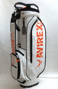 新品★アヴィレックス★AVIREX★AVG2F-BA1 カート キャディバッグ★2022★8.5型 2.6kg★【WHT】ホワイト