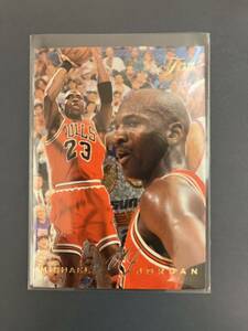 送料無料　マイケル・ジョーダン NBA NBAカード MICHAEL JORDAN FLAIR ‘95-96 CHICAGO BULLS 1995 FLEER 23 カード　15