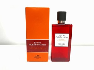 エルメス HERMES Eau de rhubarbe ecarlate ヘア・ボディシャワージェル ボディソープ レッド