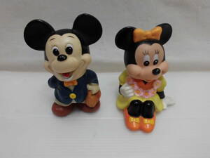 三菱銀行　貯金箱　Mickey　ミッキーマウス　2点セット