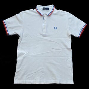 FRED PERRY フレッドペリー FZ1439 BEAMS 別注 チェンジカラーポロシャツ 半袖 Sサイズ メンズ ローレルロゴ　M978020