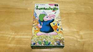 ★SFC「レミングス(Lemmings)」箱・取説付き/SUNSOFT/スーパーファミコン/PZL/アクションパズル/レトロゲーム/ゲームセンターCX★