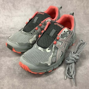 ASICS アシックス スニーカー GEL-SCRAM4 グレー系 24cm [D3560]