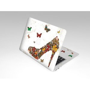 MacBook ステッカー シール Butterfly High Heels (11インチ)