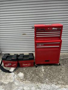 Snap-on スナップオン 工具箱 ロールキャブ キャビネット ツールカー ツールボックス　工具付き　引き取り限定