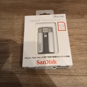 サンディスク SanDisk iXpand フラッシュドライブ 64GB iPhone iPad Mac PC用 未使用？ 未確認 現状品 k1835