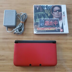 1円スタート! 3DS 3DSLL 本体 良品 アダプター・逃走中おまけ 送料230円～