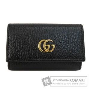 GUCCI グッチ 456118 GGマーモント キーケース レザー レディース 中古