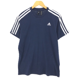 古着 アディダス adidas ロゴTシャツ メンズL相当 /eaa432184