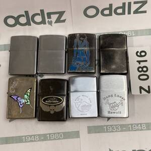 1円スタート zippo おまとめセット 8個 オイルライター ジッポー Z0816