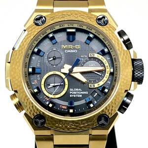 G-SHOCK ジーショック 【ITGZ1W1T4UNC】 MRG-G1000HG-9A MR-G誕生20周年記念 世界300本限定 鎚起 黄金 GPS電波ソーラー 2016年12月発売