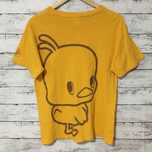 【希少】チキンラーメン ひよこちゃん Tシャツ M 黄色 古着