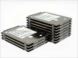 TOSHIBA 2.5インチHDD MQ01ABF032 320GB SATA 10個セット #11018