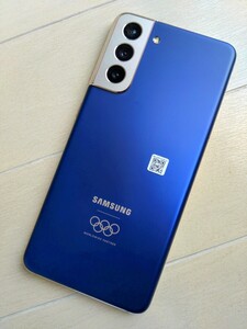 Samsung/サムスン Galaxy S21 5G Olympic Games Edition SC-51Bドコモ ファントムブルー ■256GB