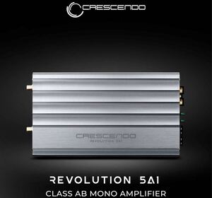 【日本国内正規品】CRESCENDO(クレッシェンド) 5A1 ハイエンド 1ch×450W クラスABストレートアンプ モノラルアンプ