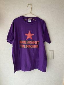 Printstar Tシャツ　パープル　スター　コットン100%