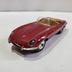 CORGI コーギー 1/59「JAGUAR E TYPE」ジャガー イー タイプ あずき色 イギリス製 中古 521