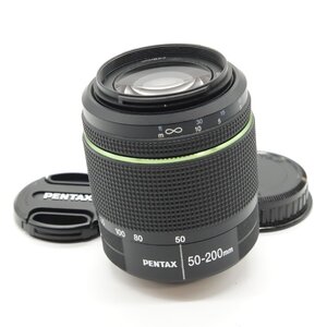 【良品】PENTAX 望遠ズームレンズ 防滴構造 DA50-200mmF4-5.6ED WR Kマウント APS-Cサイズ 21870