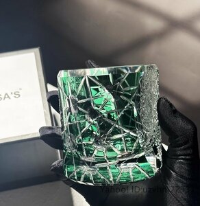 美品　ロックグラス　ウィスキー　極美品　ガラス グラス　絶賛 クリスタルガラス　箱付き　ギフト
