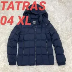 美品　TATRAS ダウンジャケット MTA16A4370 サイズ04 ネイビー