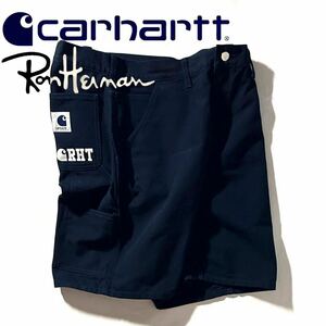 【carhartt exclusive for Ron Herman】稀少◎!!RHC ロンハーマン カーハート別注 RHロゴ ペインターショーツ ショートパンツ ワークパンツ