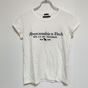 Abercrombie & Fitch アバクロンビー & フィッチ レディース 半袖Tシャツ 白 XSサイズ