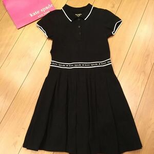 匿名ヤマト送料込み◆kate spade ケイトスペード ワンピース　140㎝ 150㎝ ブラック