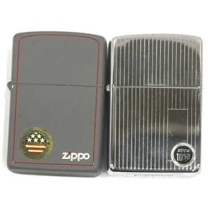 ジッポー オイルライター 喫煙グッズ 喫煙具 着火× ケース付き 2点セット ZIPPO QK063-12