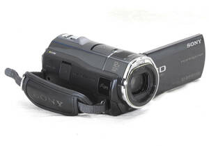 【中古】　ソニー製ビデオカメラ　HDR-CX520V　ワイコン・ACアダプタ・カメラケース付