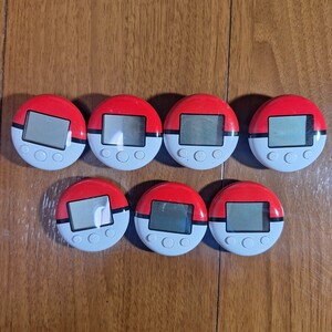 【7個セット】動作確認済 ポケウォーカー ポケモン ニンテンドーDS ポケットモンスター ハートゴールド　ソウルシルバー 任天堂 Nintendo