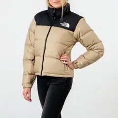 新品未使用 NORTH FACE ノースフェイス ヌプシ ベージュ M