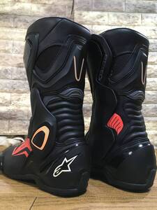 alpinestars SMX-6v2 牛革レーシングレザーブーツ 表記EU/44 普段履き28.0㎝ 良品