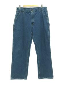 Carhartt◆38×30/Original Dungaree Fit/メキシコ製/革タグ/ペインターパンツ/デニム