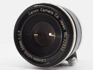 ★実用美品★ キヤノン CANON 50ｍｍ Ｆ2.8 Ｌマウント ★完動品 ＃418