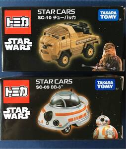 【トミカSTAR WARS】『 STAR CARS “チューバッカ & BB-8”（新品・未開封品2台セット B）』