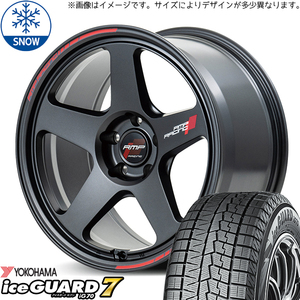 215/65R16 スタッドレスタイヤホイールセット ハイエース (YOKOHAMA iceGUARD7 & RMPRacing TR50 6穴 139.7)