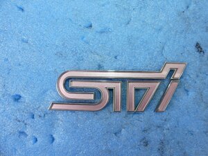 A6529 S スバル インプレッサ WRX STI Aライン GRF 純正 エンブレム ロゴ オーナメント GR GV